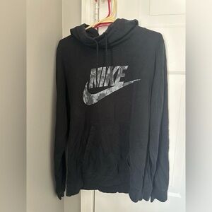 nike black cowl neck